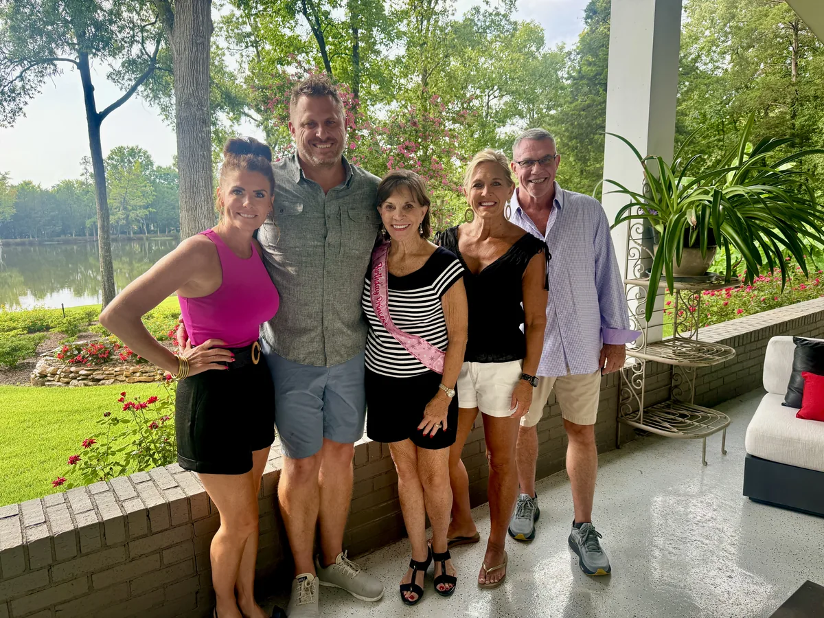 Ryan Alford with his family